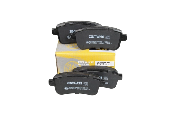 Z07353 Zentparts Комплект тормозных колодок, дисковый тормоз (фото 4)