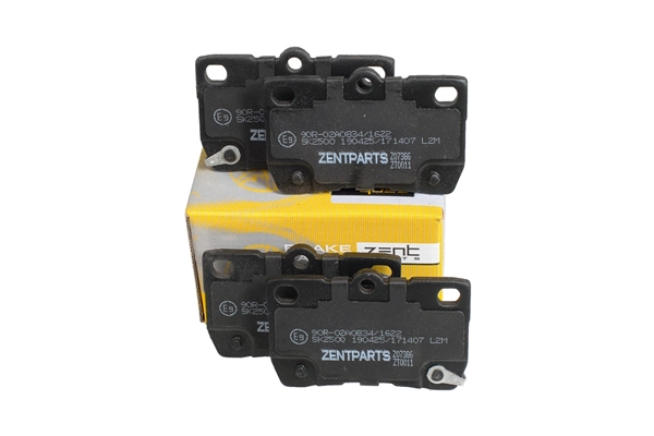 Z07386 Zentparts Комплект тормозных колодок, дисковый тормоз (фото 4)
