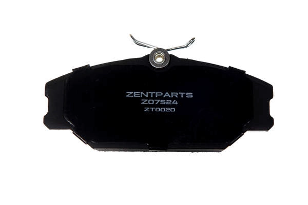 Z07524 Zentparts Комплект тормозных колодок, дисковый тормоз (фото 2)
