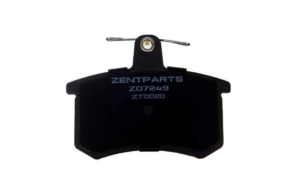 Z07249 Zentparts Комплект тормозных колодок, дисковый тормоз (фото 2)