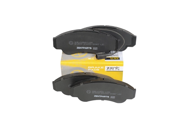 Z07299 Zentparts Комплект тормозных колодок, дисковый тормоз (фото 4)