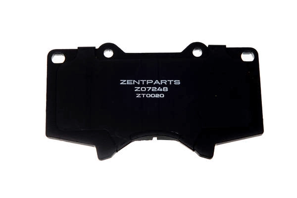 Z07248 Zentparts Комплект тормозных колодок, дисковый тормоз (фото 2)