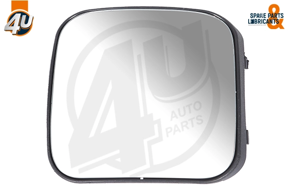 18174ME 4U Autoparts Зеркальное стекло, широкоугольное зеркало (фото 1)