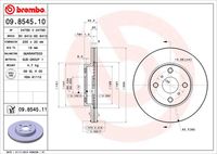 09.8545.10 BREMBO Тормозной диск (фото 3)