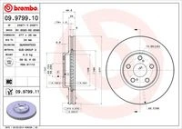 09.9799.10 BREMBO Тормозной диск (фото 3)