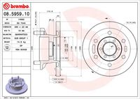 08.5959.10 BREMBO Тормозной диск (фото 3)