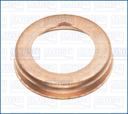 01140600 AJUSA Уплотнительное кольцо, резьбовая пробка маслосливн. отверст. (фото 2)