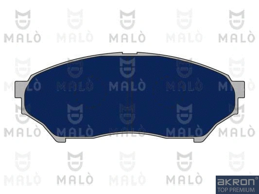 1050565 AKRON-MALÒ Комплект тормозных колодок, дисковый тормоз (фото 1)
