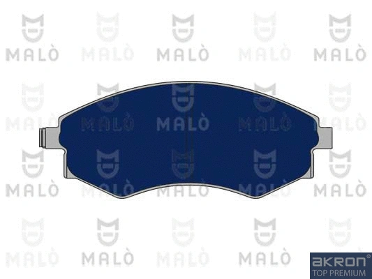 1050625 AKRON-MALÒ Комплект тормозных колодок, дисковый тормоз (фото 1)