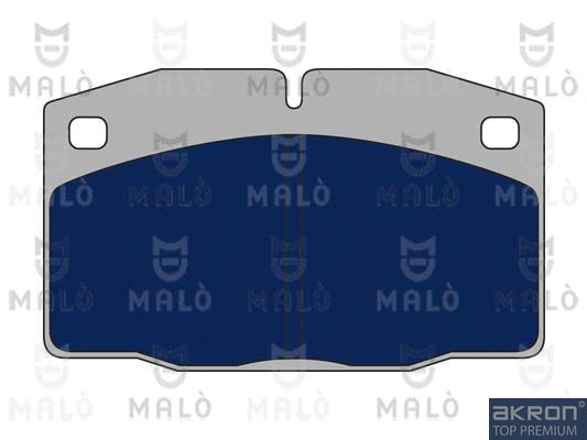 1050636 AKRON-MALÒ Комплект тормозных колодок, дисковый тормоз (фото 1)