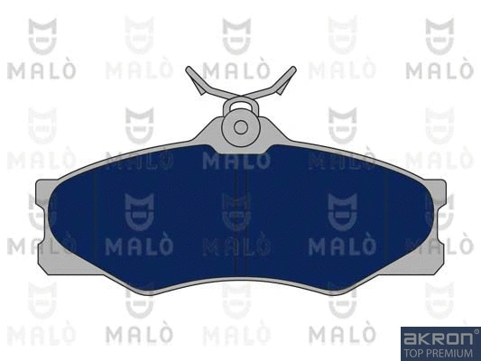 1050755 AKRON-MALÒ Комплект тормозных колодок, дисковый тормоз (фото 1)