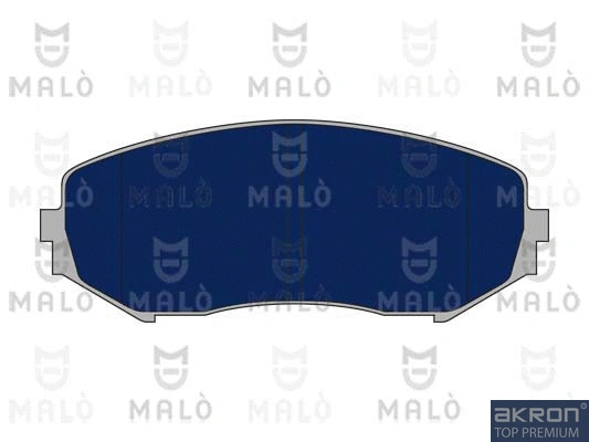 1051055 AKRON-MALÒ Комплект тормозных колодок, дисковый тормоз (фото 1)