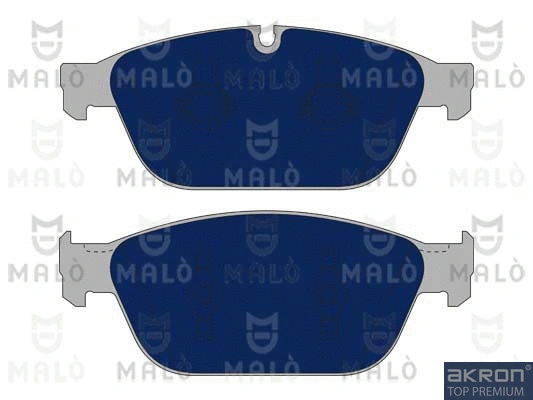 1051085 AKRON-MALÒ Комплект тормозных колодок, дисковый тормоз (фото 1)
