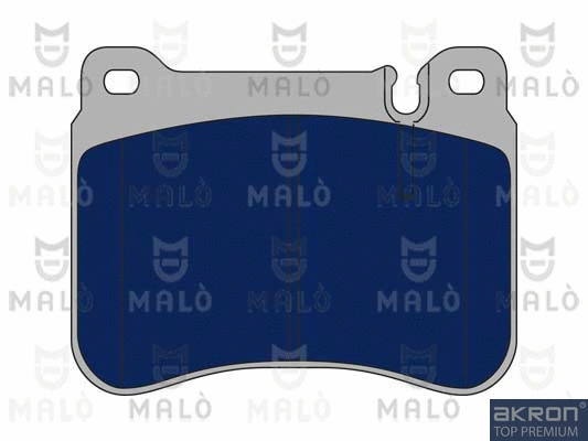 1051102 AKRON-MALÒ Комплект тормозных колодок, дисковый тормоз (фото 1)