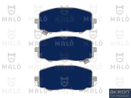 1051109 AKRON-MALÒ Комплект тормозных колодок, дисковый тормоз (фото 1)