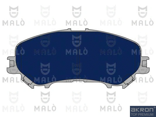 1051138 AKRON-MALÒ Комплект тормозных колодок, дисковый тормоз (фото 1)