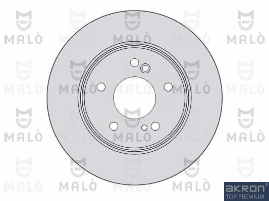 1110009 AKRON-MALÒ Тормозной диск (фото 1)