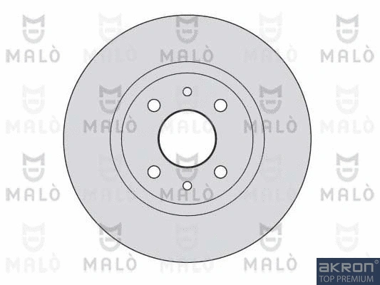 1110016 AKRON-MALÒ Тормозной диск (фото 1)