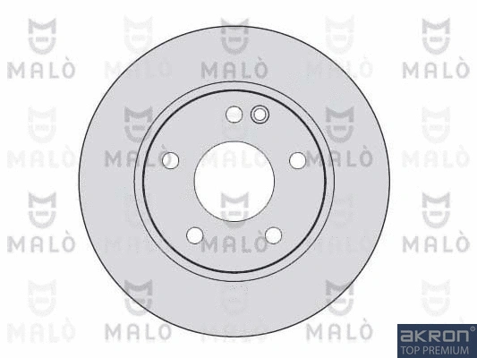 1110021 AKRON-MALÒ Тормозной диск (фото 1)