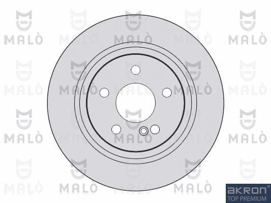 1110028 AKRON-MALÒ Тормозной диск (фото 1)
