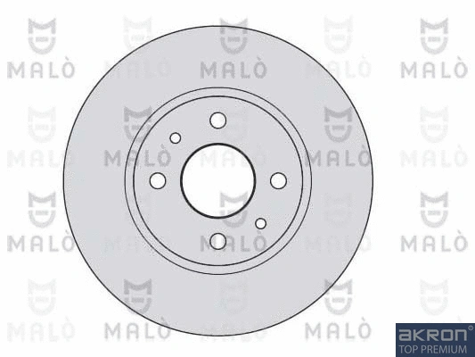 1110029 AKRON-MALÒ Тормозной диск (фото 1)