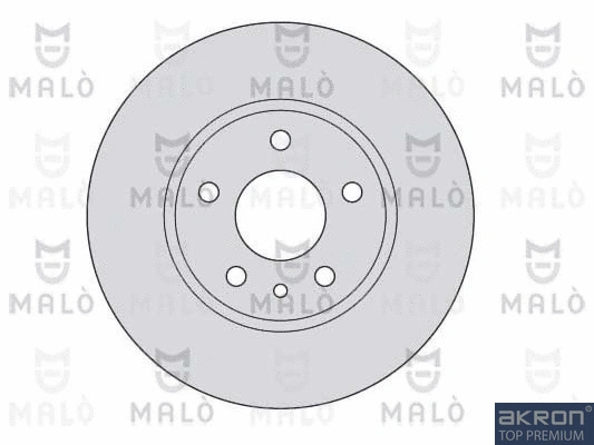 1110030 AKRON-MALÒ Тормозной диск (фото 1)