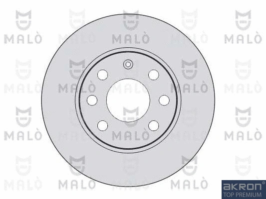 1110035 AKRON-MALÒ Тормозной диск (фото 1)