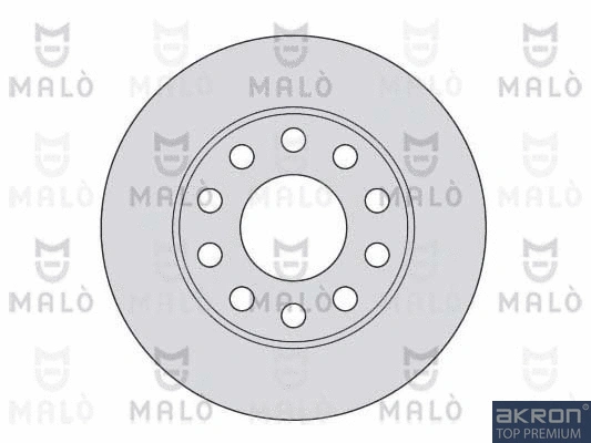 1110042 AKRON-MALÒ Тормозной диск (фото 1)