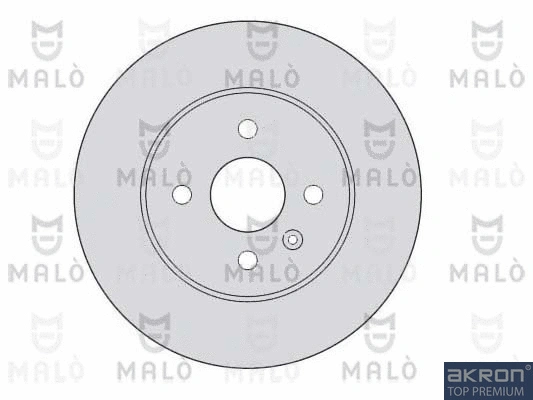 1110046 AKRON-MALÒ Тормозной диск (фото 1)