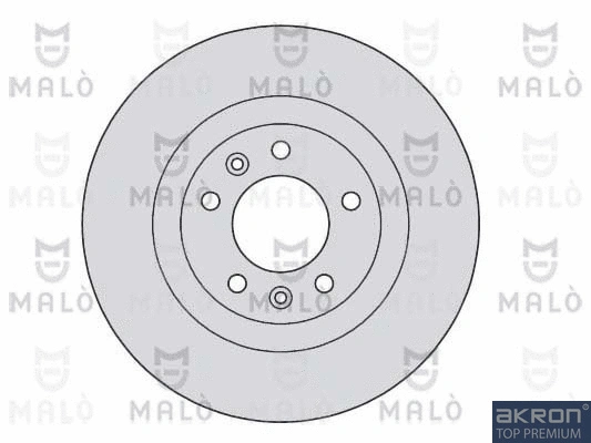 1110057 AKRON-MALÒ Тормозной диск (фото 1)