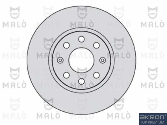 1110059 AKRON-MALÒ Тормозной диск (фото 1)