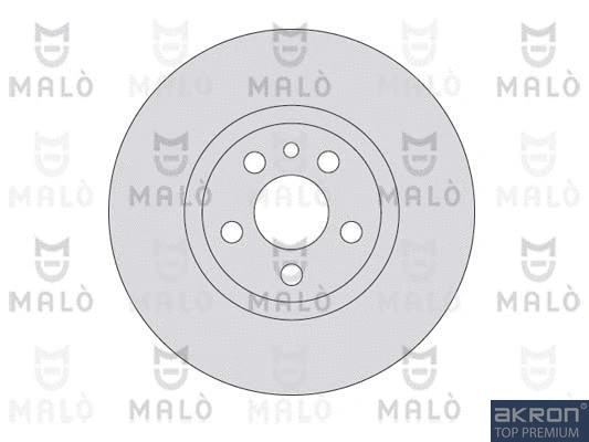 1110064 AKRON-MALÒ Тормозной диск (фото 1)