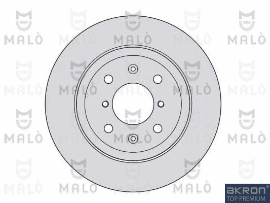 1110081 AKRON-MALÒ Тормозной диск (фото 1)