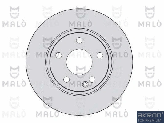 1110087 AKRON-MALÒ Тормозной диск (фото 1)