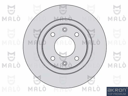 1110092 AKRON-MALÒ Тормозной диск (фото 1)