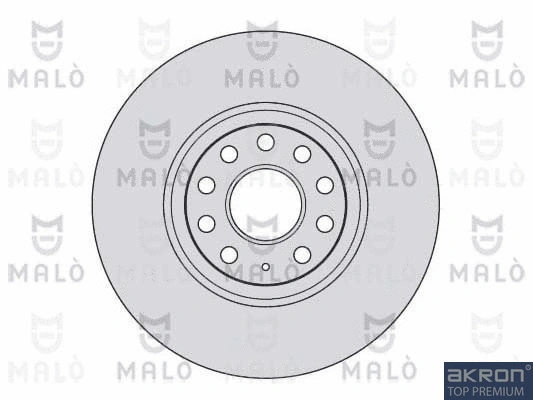 1110094 AKRON-MALÒ Тормозной диск (фото 1)
