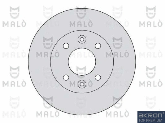 1110109 AKRON-MALÒ Тормозной диск (фото 1)