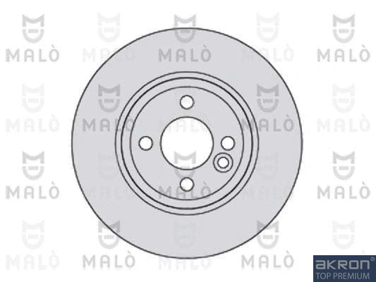 1110138 AKRON-MALÒ Тормозной диск (фото 1)