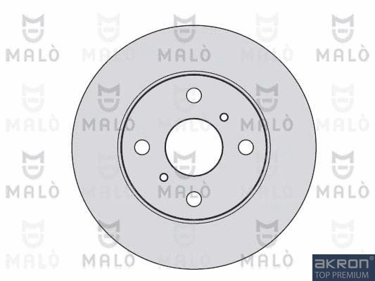1110159 AKRON-MALÒ Тормозной диск (фото 1)