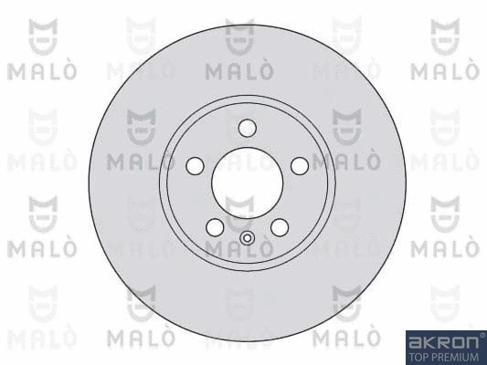 1110172 AKRON-MALÒ Тормозной диск (фото 1)