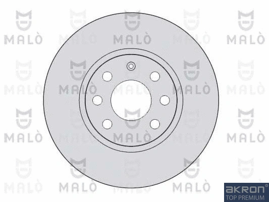 1110180 AKRON-MALÒ Тормозной диск (фото 1)