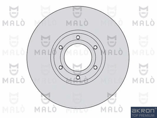 1110181 AKRON-MALÒ Тормозной диск (фото 1)