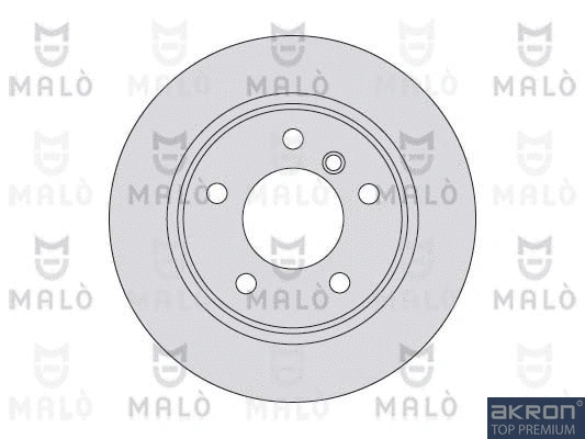 1110187 AKRON-MALÒ Тормозной диск (фото 1)