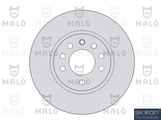 1110189 AKRON-MALÒ Тормозной диск (фото 1)