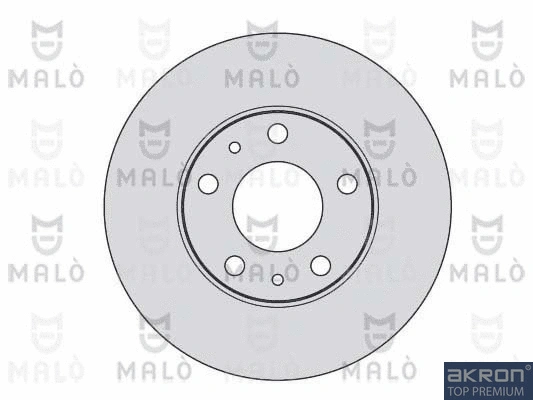1110193 AKRON-MALÒ Тормозной диск (фото 1)