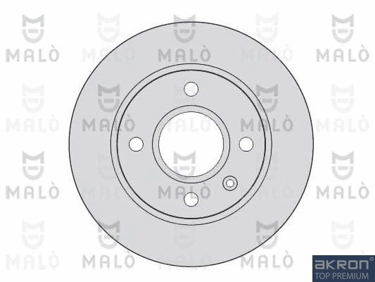 1110198 AKRON-MALÒ Тормозной диск (фото 1)