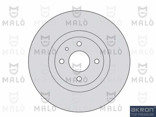 1110204 AKRON-MALÒ Тормозной диск (фото 1)