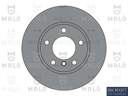 1110218 AKRON-MALÒ Тормозной диск (фото 1)