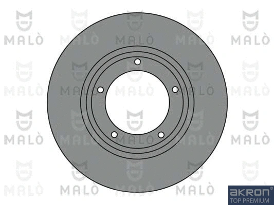 1110219 AKRON-MALÒ Тормозной диск (фото 1)