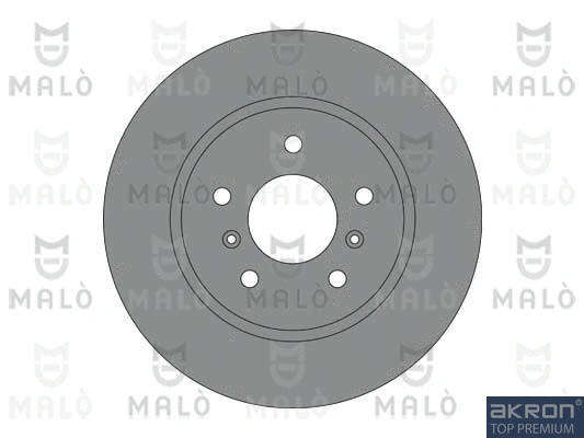 1110225 AKRON-MALÒ Тормозной диск (фото 1)
